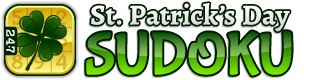 St. Patrick's Sudoku title image